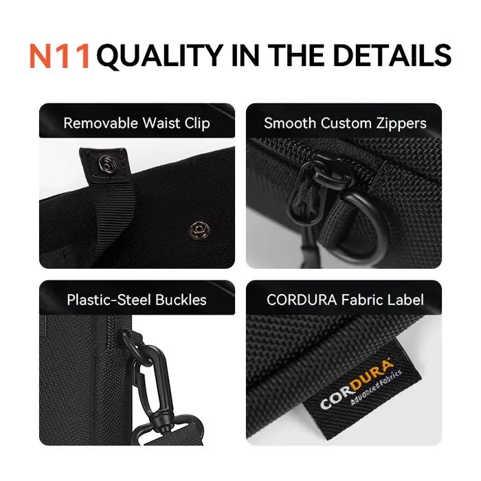 ReeYee Sac à bandoulière étanche pour téléphone, sac à bandoulière léger et compact de 1 L, sac à ma