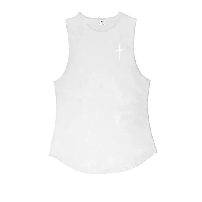 Vêtements de sport personnalisés imprimés croisés pour hommes