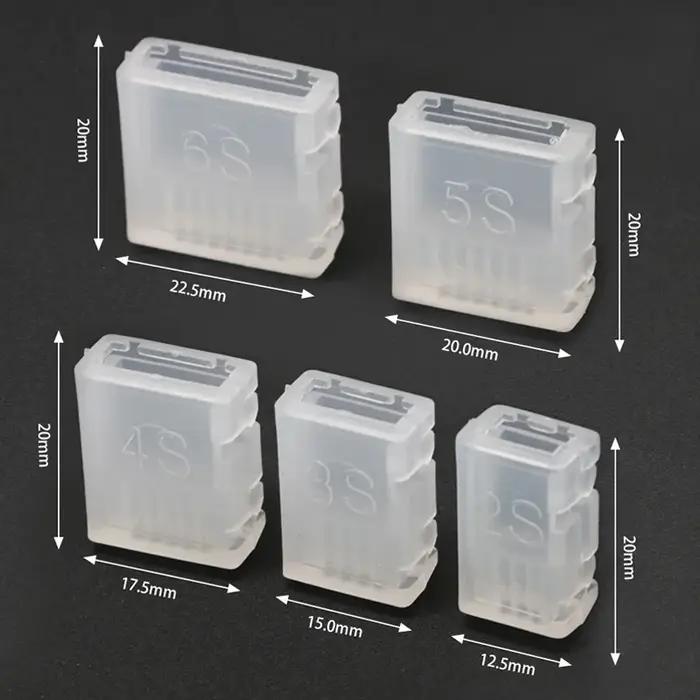 10/20 pcs/lot 2S 3S 4S 5S 6S JST-XH protection de la tête équilibrée prise d'équilibre économiseurs