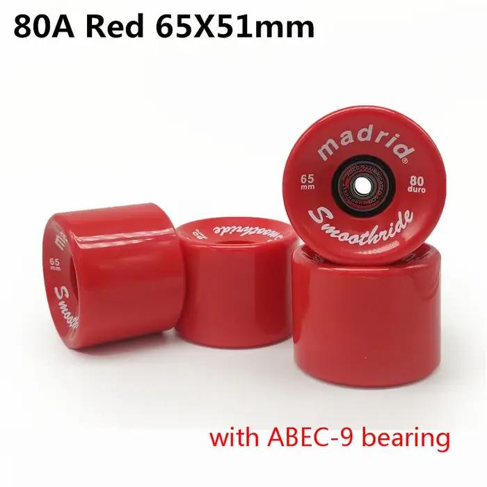 78A 80A 83A 65mm 51mm roue de planche à roulettes 65X51mm Durable planche à roulettes pneu de change