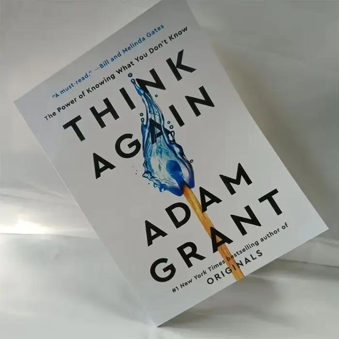 Think Again by Adam Grant The Power of Selling What You Don't Know #1 Livre le plus vendu en anglais