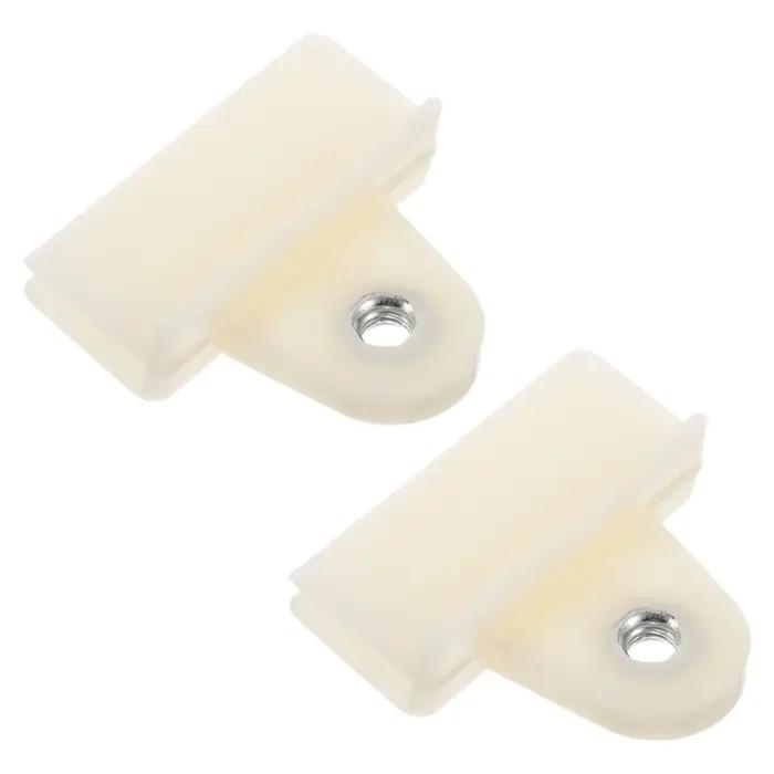 Clips Fixes En Verre Universels Pour Fenêtres De Voiture, Support De Montage De Miroir En Plastique, Installation Facile Et Durabilité Longue