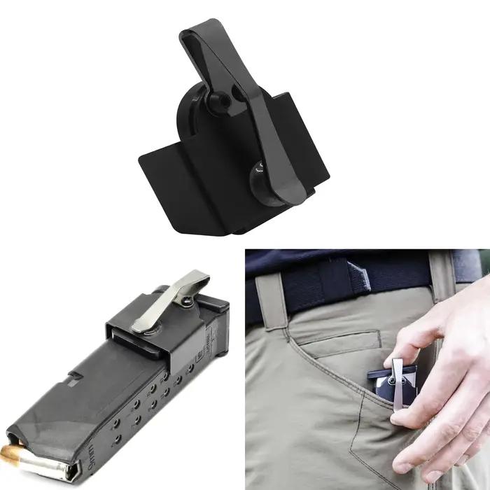 Porte-revues de poche magnétique, porte-revues robuste pour Clips Standard de poche pour 9mm /.40 S&