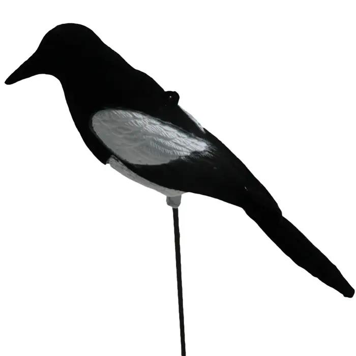 Leurres pie chasse flockés 2 pièces pour piège Larsen - Accessoires de chasse et jardin