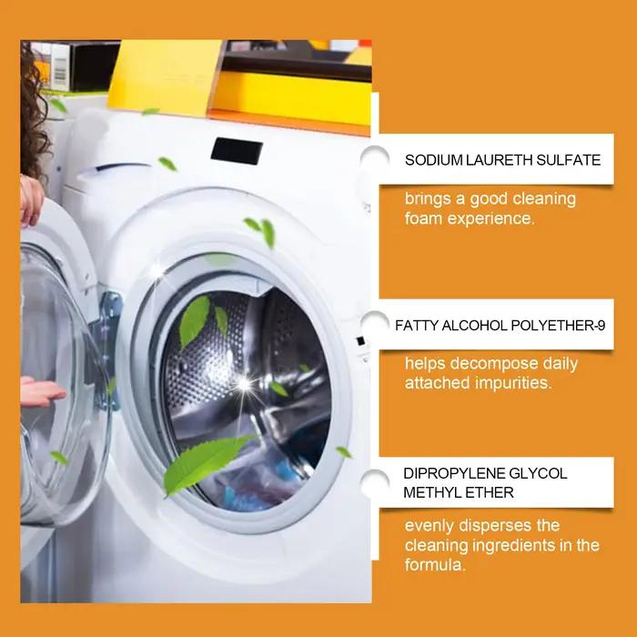 Nettoyeur de machine à laver liquide de nettoyage en profondeur écologique désodorisant pour une maison propre et fraîche occasions spéciales famille