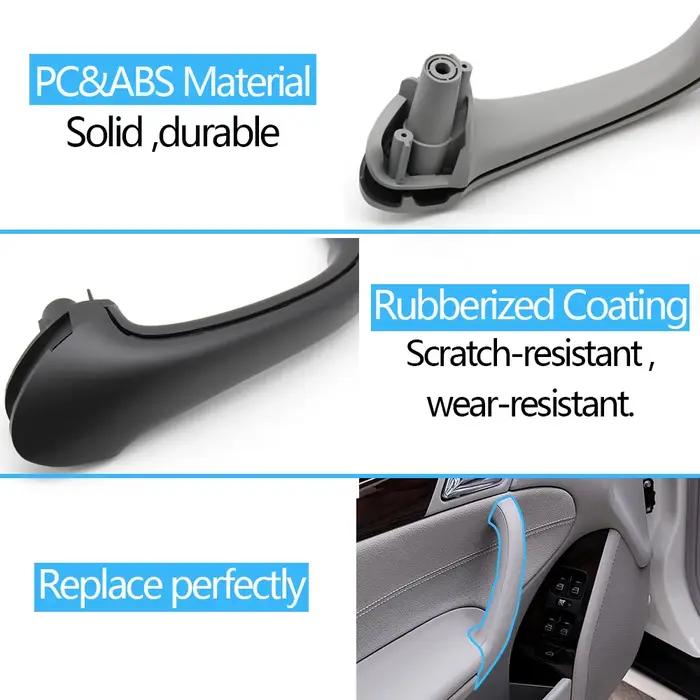 Poignée de traction de porte de remplacement, accessoires d'intérieur de voiture améliorés, 3 couleu