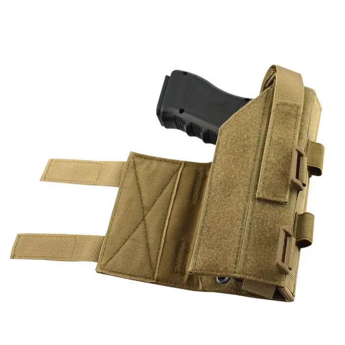Étui pour pistolet de chasse Molle modulaire pour ceinture tireurs droitiers pistolets M9 1911 G17 19 22 23 31 32 34 35 nylon 600D sécurité portabilité occasions spéciales