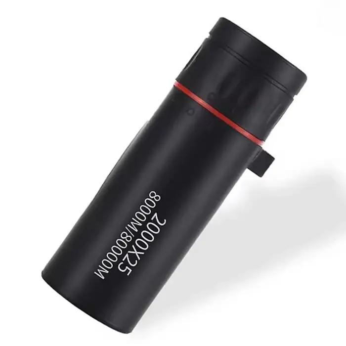 Jumelles 2000x25 haute définition portables pour voyage et observation outdoor - Télescope professionnel compact