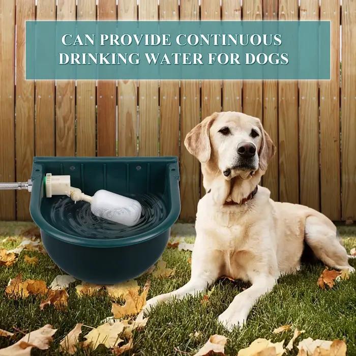 Bol d'eau potable automatique pour animaux de la ferme et de compagnie durable en plastique pour chevaux vaches chèvres moutons chiens et autres animaux de ferme occasions spéciales