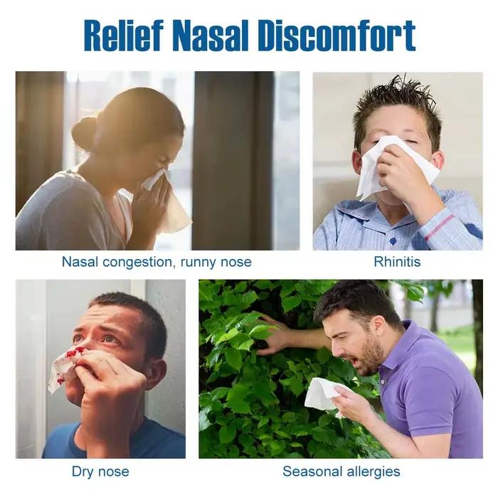 Nettoyeur de lavage du nez, irrigateur Nasal, bouteille de rinçage, protecteur du nez, évite la rhin