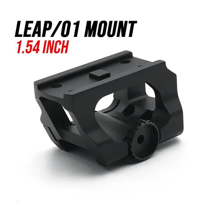 Montage pour lunette rouge Scalar Leap/01 en acier robuste pour aimpoints micro et picatinny rail pour chasse et tir sportif
