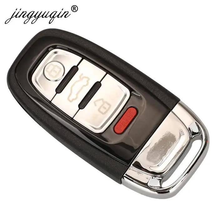 Jingyuqin – clé télécommande intelligente, Semi-clé, 3/4BTN, 315/433/868MHz, 8T0 959 754C, pour Audi