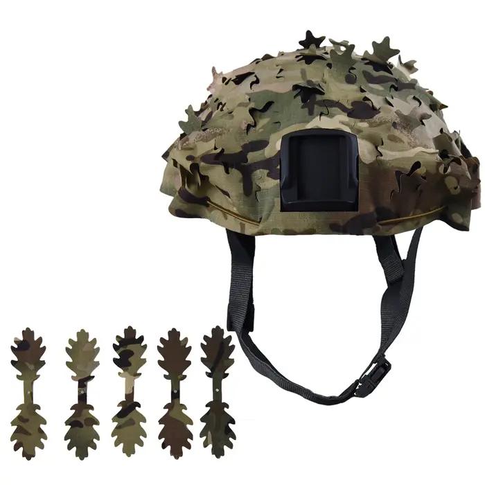 Housse camouflage 3D JOAXOR pour casque FAST Mich - Couverture tactique exclusive