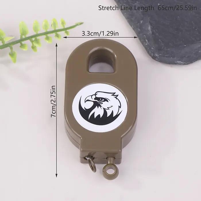 【M】Porte-clés de chasse multifonctionnel, clip de fixation rapide, matériau plastique durable, adapt