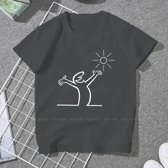 La Linea – t-shirt pour filles, estival et surdimensionné, Kawaii, 5XL
