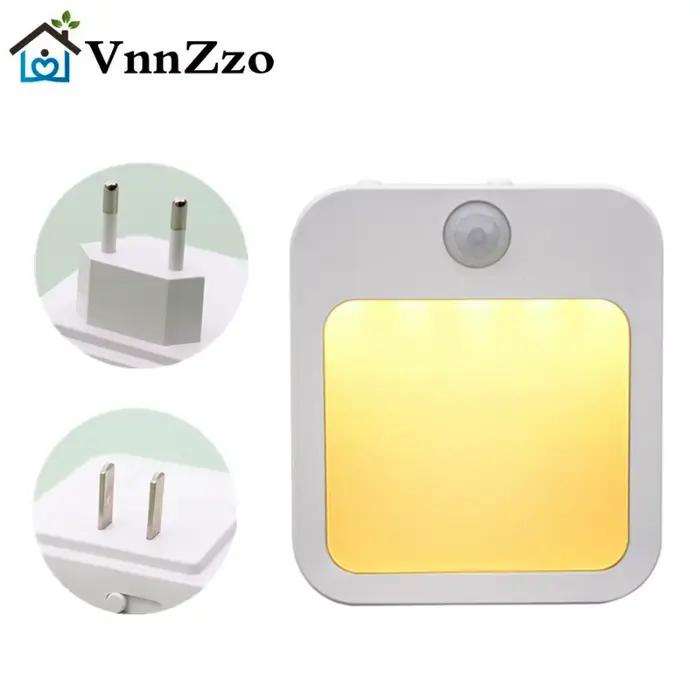 Veilleuses LED avec capteur de mouvement, lampe de chevet pour chambre de bébé, éclairage de couloir