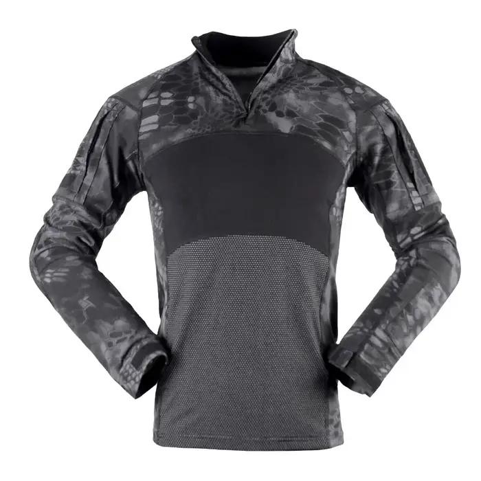 Airsoft Paintball chemises Multicam CP camouflage coton chemise tactique hommes armée militaire Combat T-Shirt vêtements de chasse résistant à l'usure