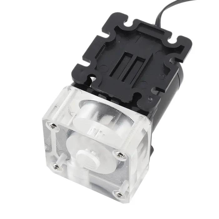 Pompe à eau silencieuse pour système de refroidissement par eau de processeur d'ordinateur filetage G1/4 pour PC 500L/H occassions spéciales gaming professionnel