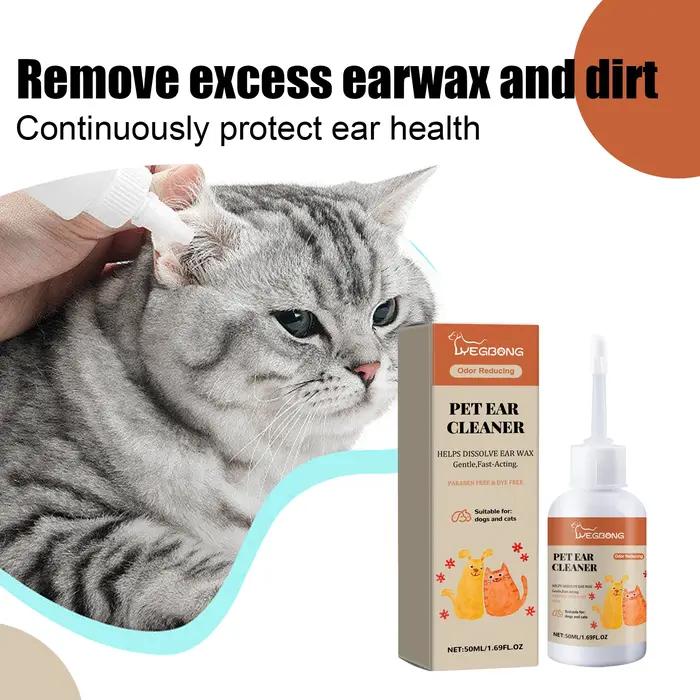 Nettoyant pour oreilles d'animaux YEGBONG pour chiens chats soulagement des infections prophylaxie hygiène auditives solutions d'hygiène pour animauxUsageIdéesOccasionsSpécialesPropriétairesAnimauxSoinQuotidien