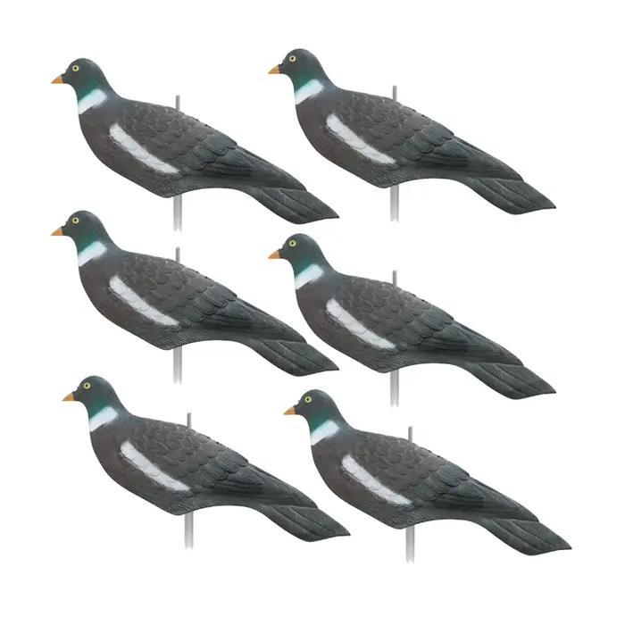 Pigeon leurre de chasse 3D réaliste peint aile blanche pour attirer les pigeons en chasse occasions spéciales fournitures de tir