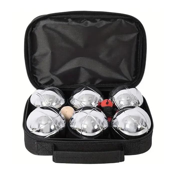 Ensemble de boules de pétanque en métal 3/6/8 pièces pour la plage