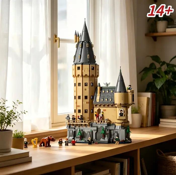 Nouveau 76454 2135 pièces Château de Poudlard : La Tour Principale
