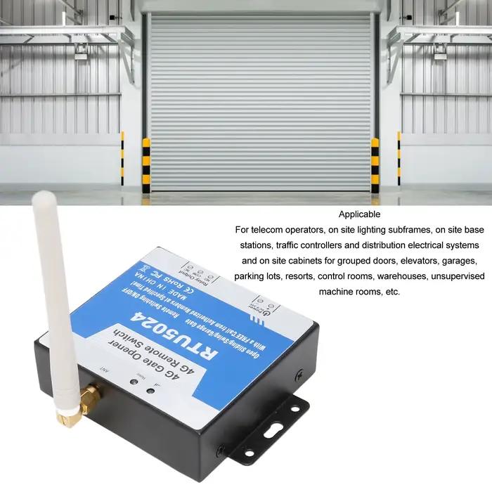 Ouvroir-porte RTU5024 4G SMS Alarme Intelligente Reconnaissance d'Identification Intelligente Télécommande WiFi Télécommande Ouvroir-porte Access Control Kit Occasions Spéciales