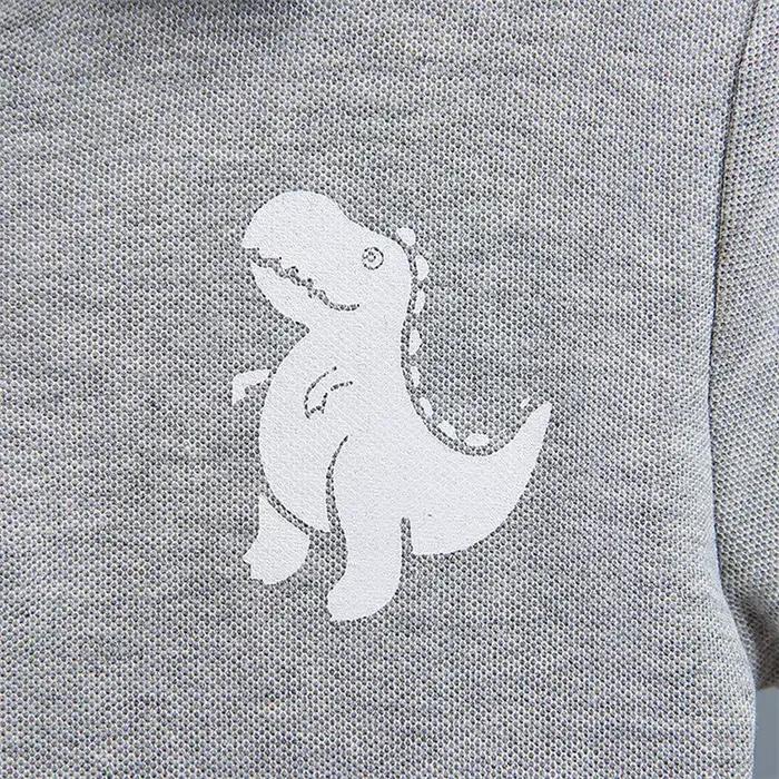 Été bébé garçon vêtements décontractés dessin animé dinosaure T-Shirt pantalon court 2 pièces/ensemb
