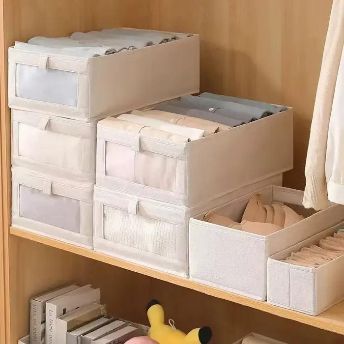 Boîtes de rangement pour pantalons