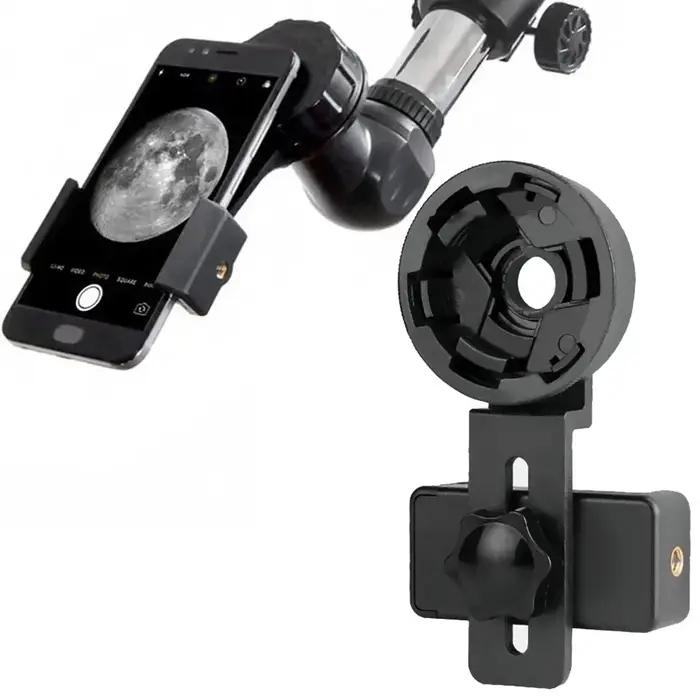 Adaptateur téléphone universel pour digiscoping compatible jumelles monoculaire montage rapide aligné photo