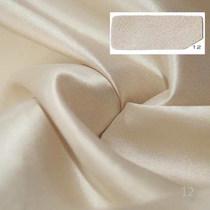 Tissu en satin Mikado blanc croustillant de haute qualité pour robe de soirée, tissu de mariage, ser