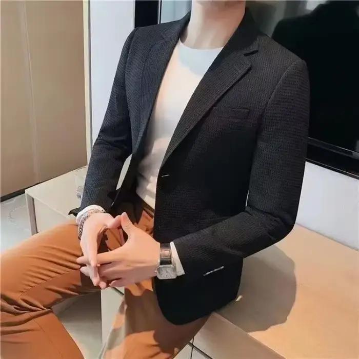 Manteaux pour hommes printemps automne décontracté marques originales vêtements mode 2025 blazers