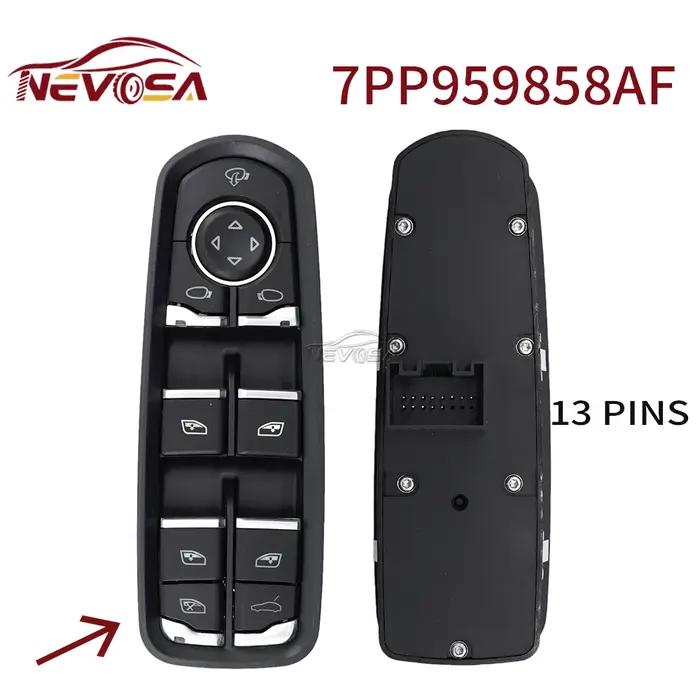 NEVOSA interrupteur de fenêtre électrique pour Porsche Panamera 970 Cayenne 92A Macan 95B 718 918 Sp