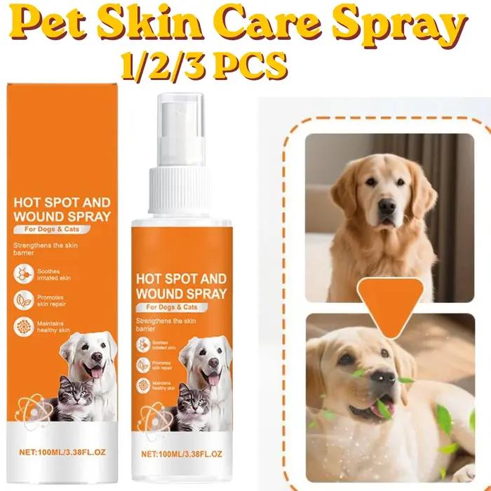 Spray de soin des plaies pour animaux de compagnie