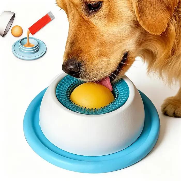 Plaque interactive pour chiens alimentation ludique stimulation mentale et santé bucco-dentaire occasionnelle