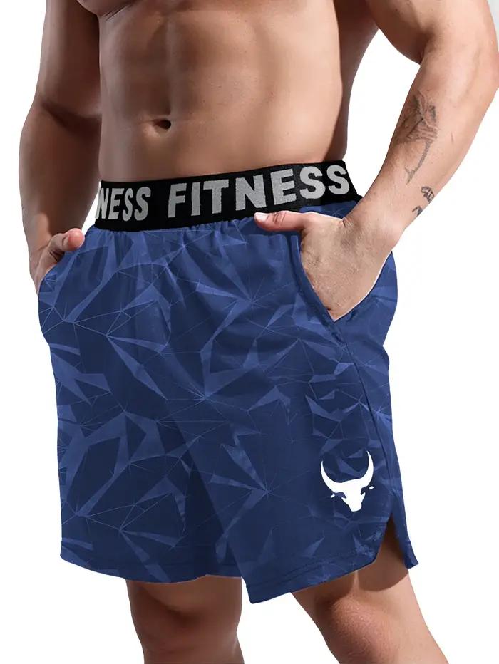 Short de sport pour hommes, short de fitness, respirant et doux