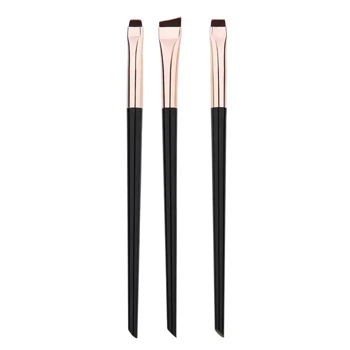 3 pièces/ensemble lame Eyeliner brosse sourcil