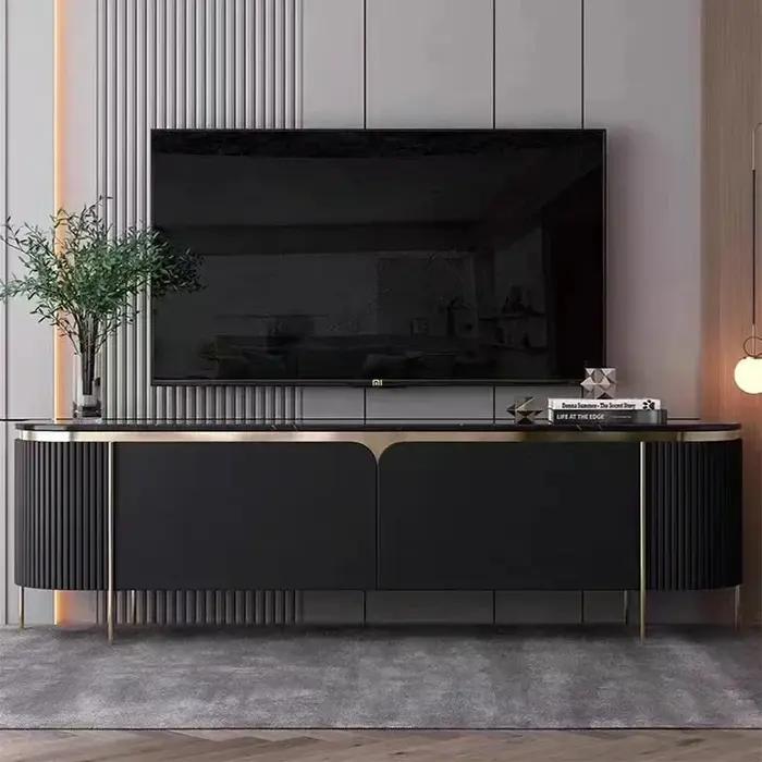 Café cheminée supports de télévision armoire salon meuble