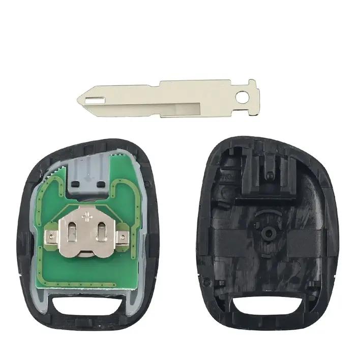 EllYYOU-Clé de voiture télécommandée avec batterie, compatible avec Renault Master, Oke, Goo, Clio,