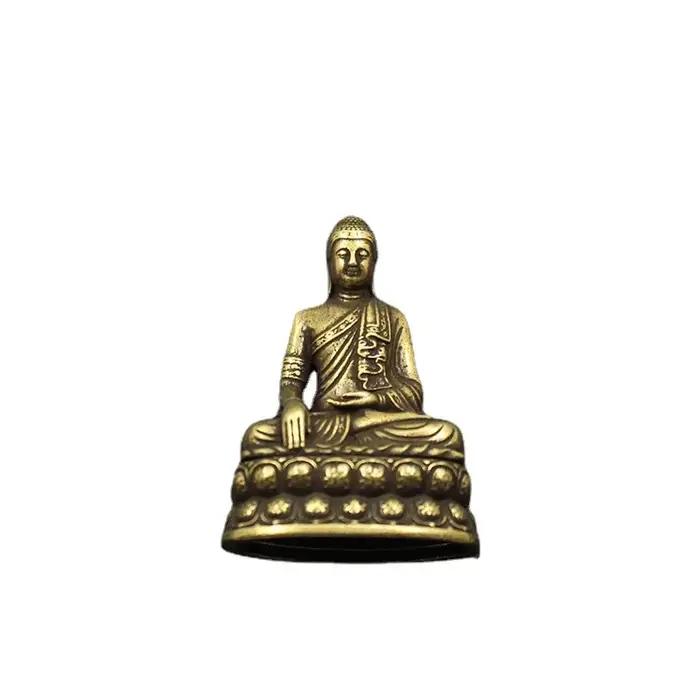 Bouddha Sakyamuni en laiton