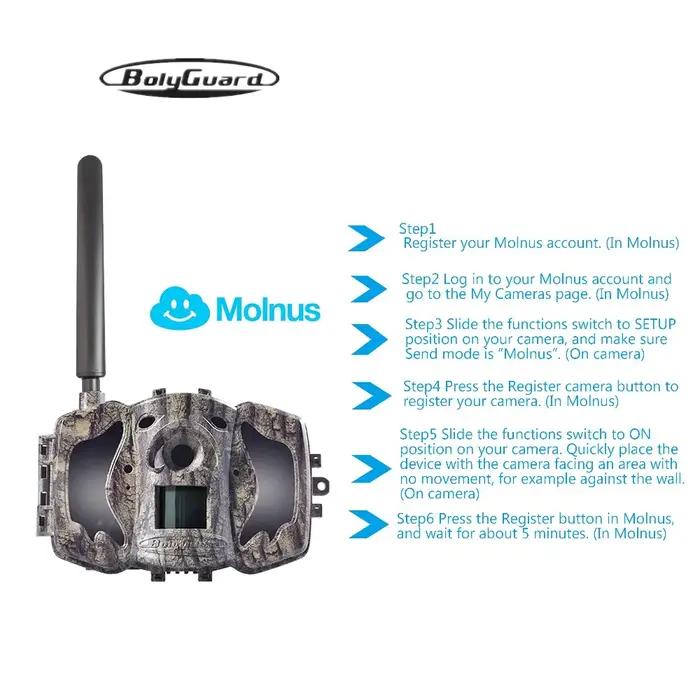MG984G-36M caméra de chasse 4G 36M 1080P HD