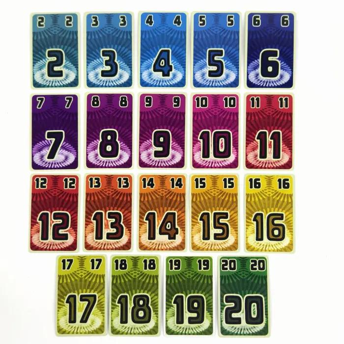 Jeu de cartes Fuji Affleurant rapide et amusant pour 3 à 8 joueurs occasions spéciales soirée familiale anniversaire fête de fin d'année