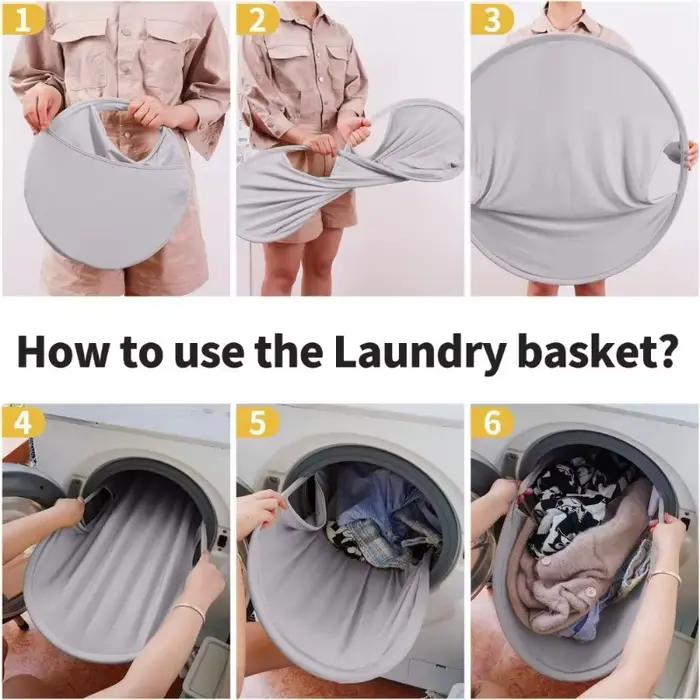 Panier à linge pliable Accueil 