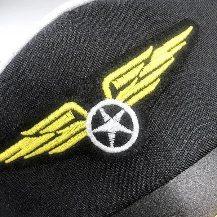 Casquette de déguisement de pilote d'avion pour Halloween