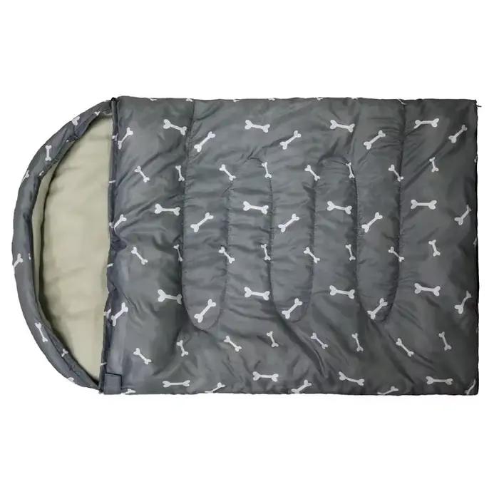 Sac de couchage pour chien, tapis de couchage pour animaux de compagnie, coussin chaud pour chenil, couverture de lit pour chien, pour le camping en extérieur, pour chiens de taille moyenne, fournitur