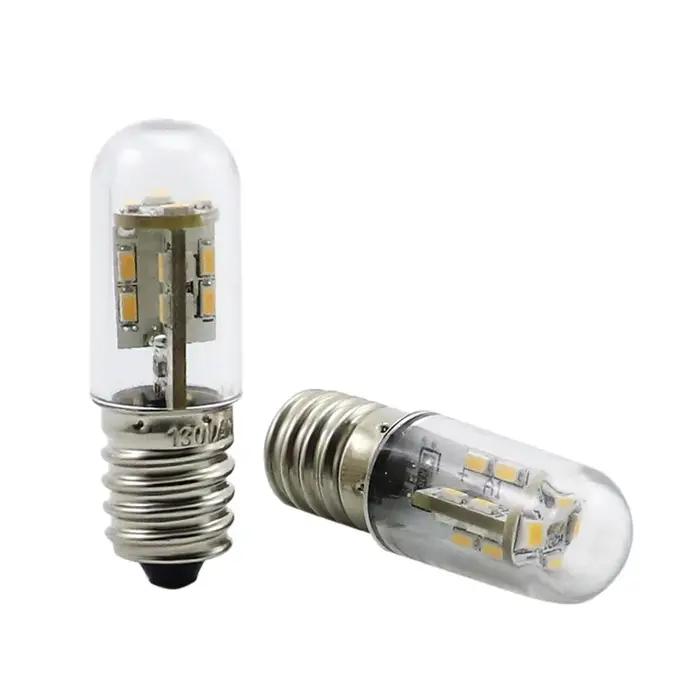 Ampoule LED E14 1W 12V 24V 110V 220V, projecteur de nuit, pendentif en maïs, lumière pour réfrigérat
