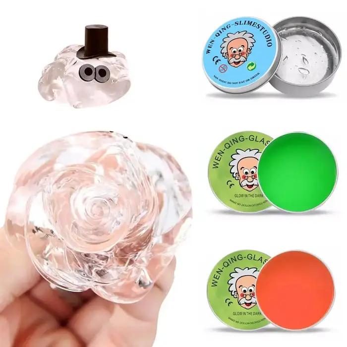 Pâte à modeler Lab Putty Crystal Clear Glass (1 paquet) – La meilleure pâte à modeler intelligente a