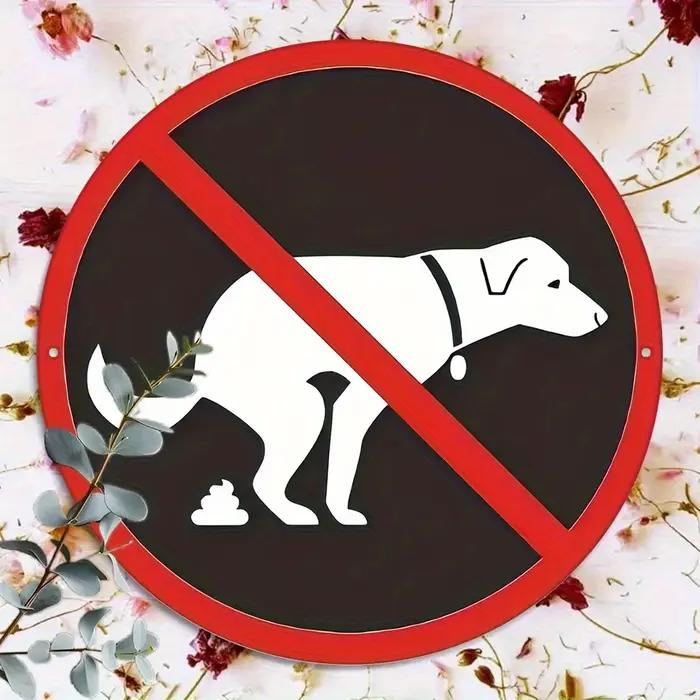 Panneau Interdiction d'Utilisation de Crottes de Chien