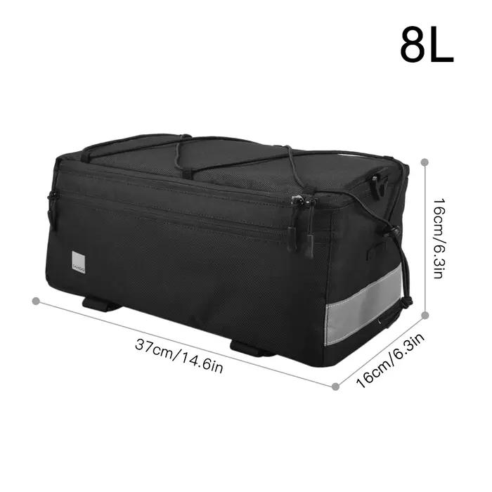 Sac isotherme multifonction pour siège arrière de vélo
