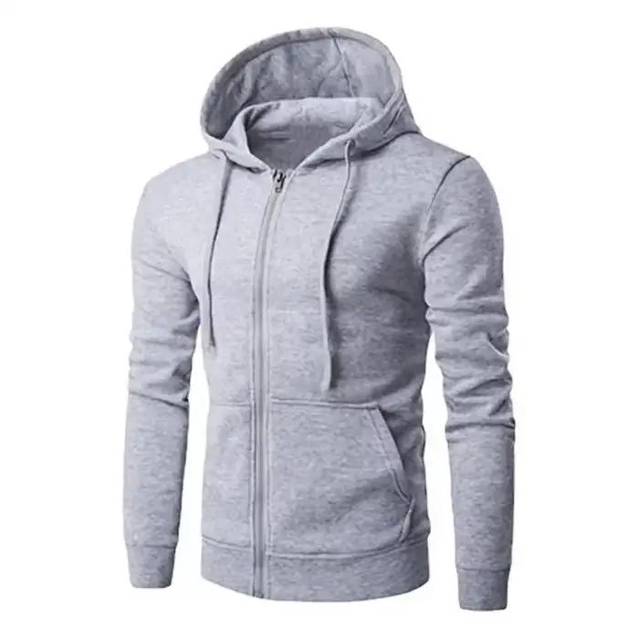 Sweat à capuche ample et décontracté en polaire pour hommes